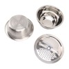 3pcs Stainless Steel Drain Basket Vegetable Cutter 3 in 1