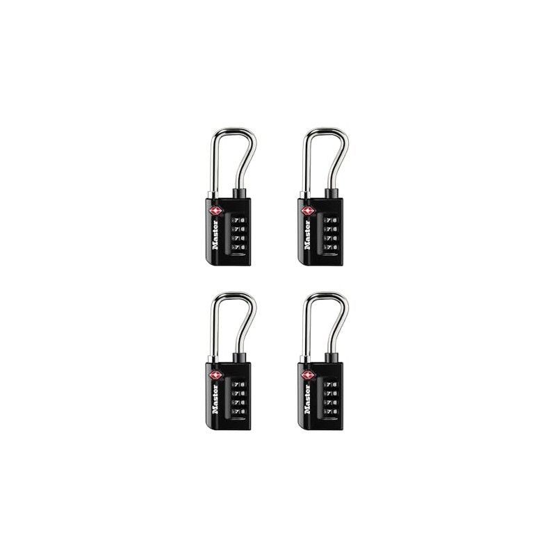 Master Lock Padlock, Set Your Own Combination TSA Accepted Luggage