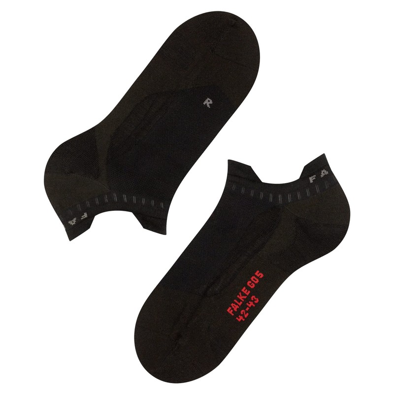 FALKE GO5 Invisible Uomo Fantasmini Golf con imbottitura extra leggera