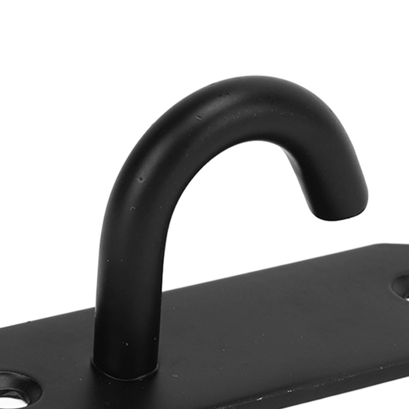 5pcs Ceiling Hook Pad Thickened Black Stainless Steel Baking Painting