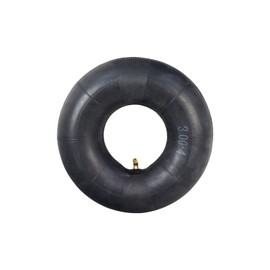 AlveyTech 3.00-4 (10" x 3) Inner Tube with Bent Valve Stem - Fits Pocket Rocket, E300 Electric Scooter, Chopper, Mini Gas Dirt Bike Replacement Parts, Go Kart Tubes, Hand Cart Trucks, Lawn Mowers (1)