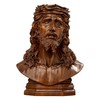 BGCarvedGrace Jesus Christ Bust Statue, Crown of Thorns