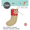 Sizzix Bigz Die Christmas Stocking by Sophie Guilar, ABS Plastic