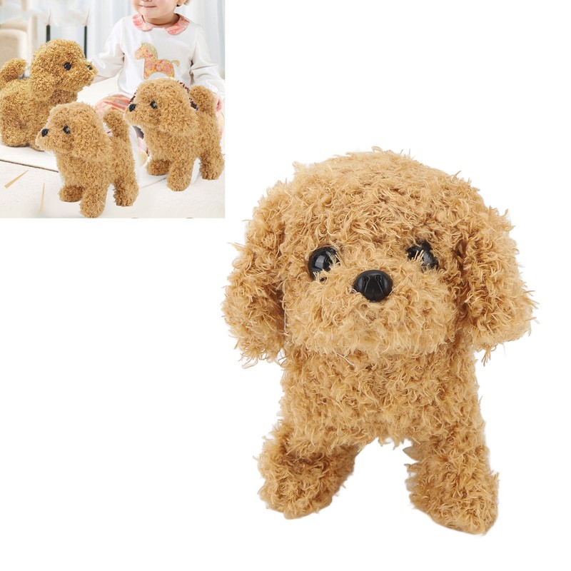 Plush Puppy Dog Electronic Interactive Plush Dog Walking Barking Wagging