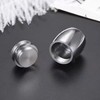 LZZEM 1Pcs Stainless Steel Mini Cremation Urn | Waterproof Pet