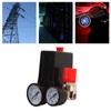 Air Compressor Pressure Switch 0~180PSI Control Valve Kit Replacement Parts