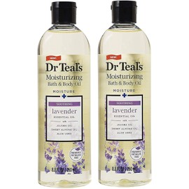 2 Pack of Dr. Teal's Soothe & Sleep with Lavender Body and Bath Oil, 8.8 fl oz ea