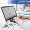 10 Pieces RJ45 Coupler, Ethernet Extension Adapter Network Connector for