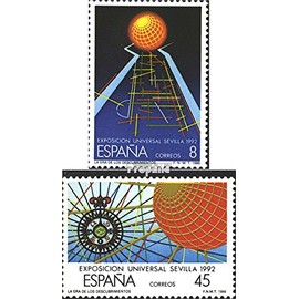 Spain 2818-2819 (complete.issue.) unmounted mint/never hinged ** MNH 1988 world exhibition 92 (Stamps for collectors)