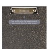 Dexas Slimcase 2 Storage Clipboard with Side Opening, Heavy Granite