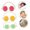 VICASKY 6Pcs Reusable Hot Cold Eye Masks Cartoon Design Blindfolds