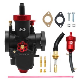Racing Carb PE26mm Carburetor with Filter Choke Kit Fits 150cc to 200cc Flange Motorcycle Motorcycles for Dirt Pit Bike Mini Bike Motocross (PE26mm)