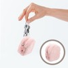 LIFKOME Cute Plush Bag Keyring Mini Backpack Small Plush Pouch