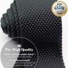 WANDM Men's Pointed Knit Tie Necktie Width 2.75 inches Washable