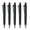 Faber-Castell 205260 Mechanical Pencil Poly Matic Black, 5 Pencils, 0.7