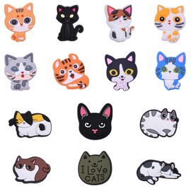 Niuhong 28 Pieces Shoe Charm Children's Shoes Charms Ornaments Cartoon Children Charm Shoe Decoration PVC Shoes Charms Shoe Pendant Cute Bracelet Clog Shoes Party Birthday Gifts, Polyvinyl Chloride