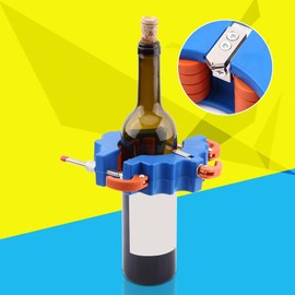 Yosoo Flasche Fräser/Cutter Glas Flasche Cutter Maschine Glas Flasche Schneidwerkzeug (Farbe : Blau)