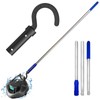 Hook for All Robotic Pool Cleaner with Swimming Pool Pole,