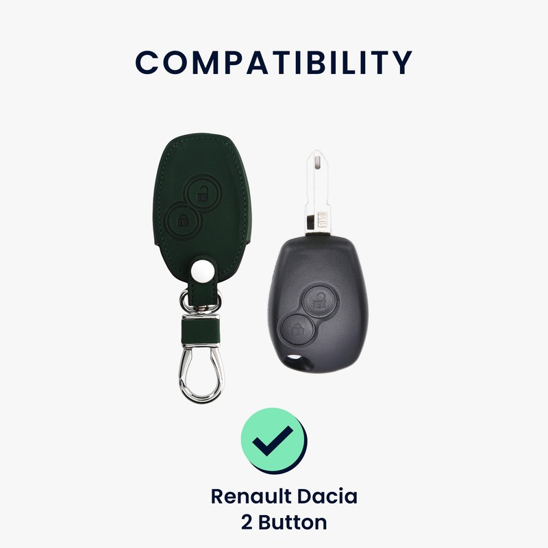 kwmobile kwmobile Autoschlssel Hlle kompatibel mit Renault Dacia 2-Tasten Autoschlssel