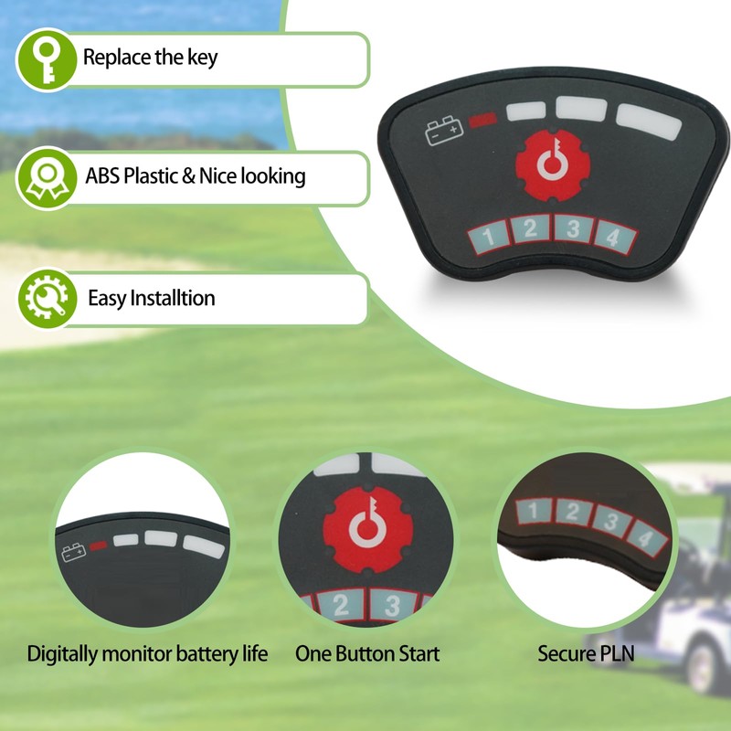 Keyless Pin Pad Golf Cart Ignition Switch Club Car Precedent