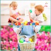 Augshy 14 PCS Egg Shakers Percussion Musical Egg Maracas Easter