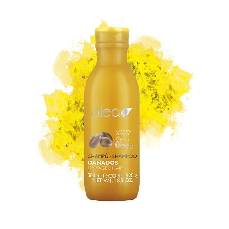 Alea Kit Reparacion Cabellos Dañados - Shampoo 500ml + Mascarilla