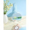 Macaki Hand Mirror, Double-Sided 1X/15X Magnifying Mirror with Handle, Acrylic,