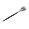 Cutipol MIO Black Silver Dessert Spoon MI08