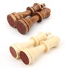 QANYEGN Chess Pieces, Wooden Chess Pieces Set, Wooden Chess Pieces