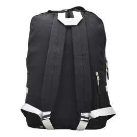 Lluvia Mochila Love Conejo Lisa Bordada Negra Primaria Ll23bjy001 Lluvia Color Negro