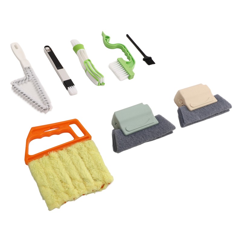 8 Pieces Car Cleaning Brush Set Handheld Dust Remove Brushes