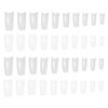Healvian Wearing Nails Set: 1000pcs Half Cover French Tip False