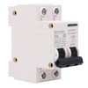 2P 63 Amp AC DC Miniature Circuit Breakers, DC 12-400V,