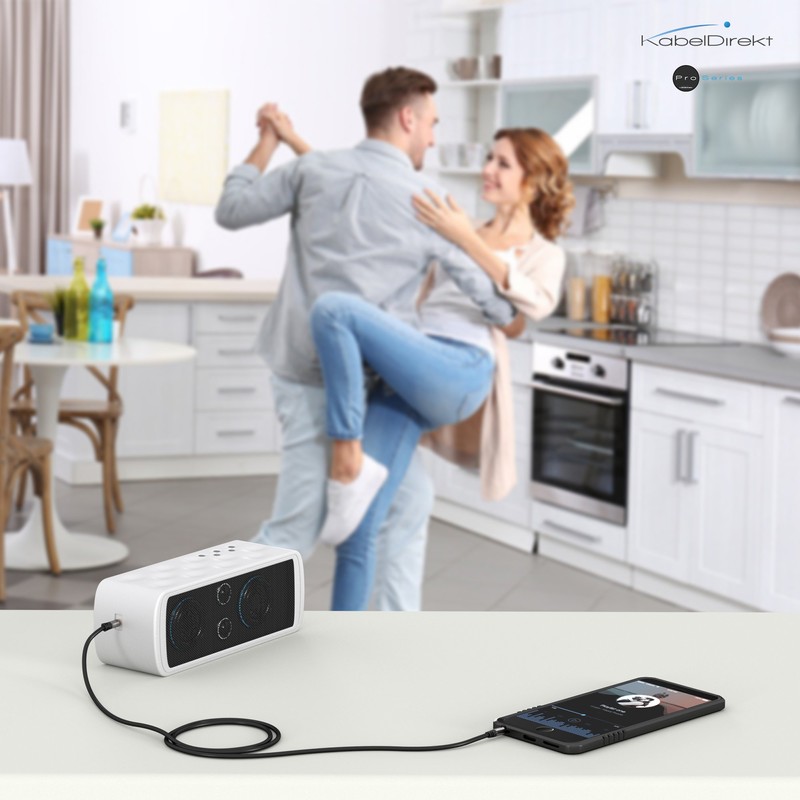 KabelDirekt Jack Cable 0,5m