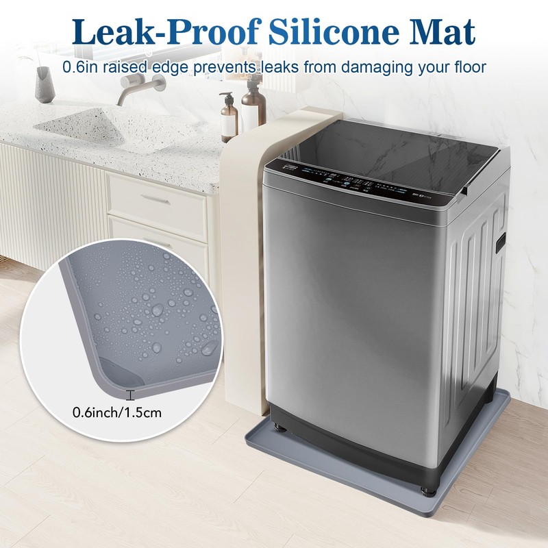 Washing Machine Drip Pan, 27 x 27 Inch Washer Drain