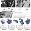 CANITU For Hyundai Car Seat Covers Cloth 5-Seats Full Set