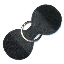 Leather Workshop Satou QUICPay Edy Women's Key Holder, Cute Round Coin Case, 500 Yen Coin, Storage of 2, Leather, Genuine Leather, Keyring, Coin, Electronic Money/Made in Japan, Black