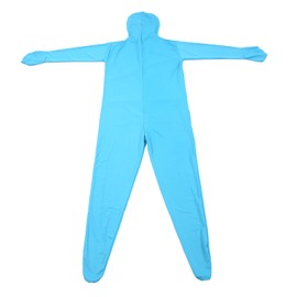 Photography Chromakey Bodysuit Blue Special Effects Full Body Stretch Fabric Suit for Video Shooting Live Broadcast 180cm