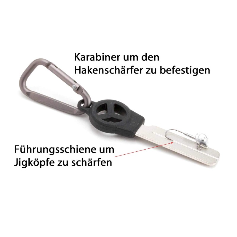 Daiichiseiko Clip On Reel Retaining System + Hook Sharpener for