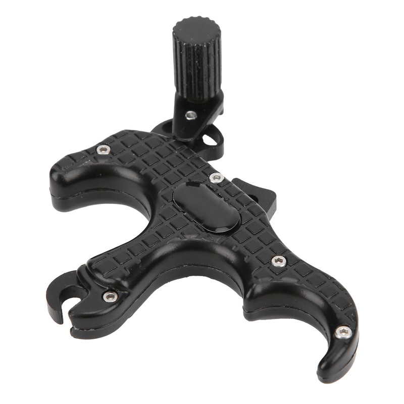 Aluminum Alloy Archery Bow Release Aid 3 Finger Thumb Caliper