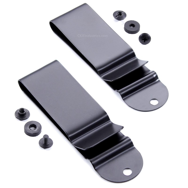 Universal Metal Belt Clips - (Fits 1.75 inch Belts) -