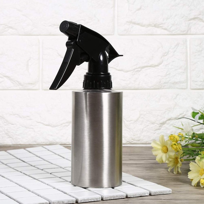 Stainless Steel Spray Bottle,Fine Mist Sprayer Empty Refillable Container for