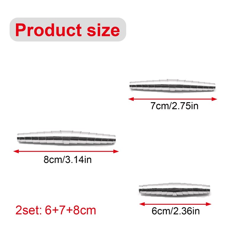 GisWell 6 Piece Stainless Steel Replacement Springs Set, Garden Shears