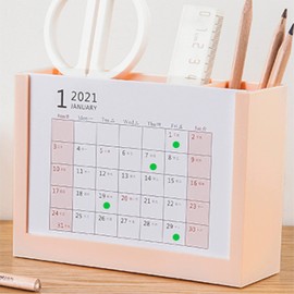 PARLAIM 1/4 Inch Round Permanent Adhesive Color-Code Dot Stickers, 1000 Stickers Roll Dispenser Box Green Circle Labels