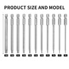 11 Pcs 100mm Long Torx Screwdriver Bit Sets, T6-T40 Precision
