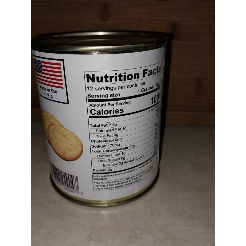 FTF Technologies Inc Vacuum Sealed Sailor Boy Pilot Bread Crackers