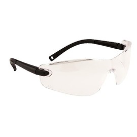 Portwest Profile Safety Spectacle, Color: Clear, Size:, PW34CLR