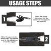 Pack of 6 Zip Slider Replacement, Beojonvy Zip Repair Set,
