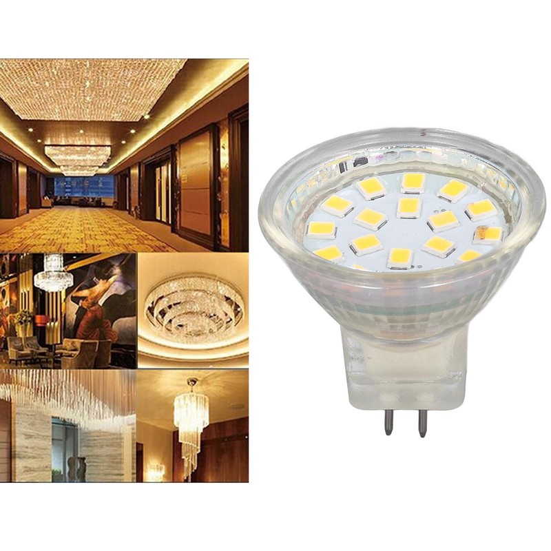 4PCS 18LED MR11 Light Bulb 3W 300LM Double Pin Base