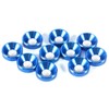 Washers M5 Blue Countersunk Washers 10pcs M3 M4 M5 Anodized